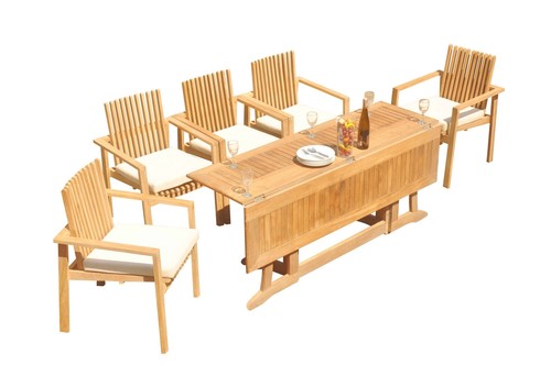 6pc grade teak - grade-a,