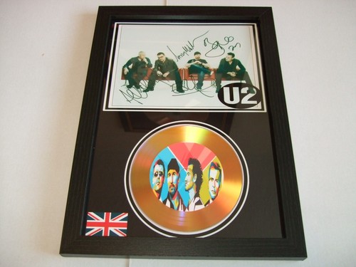 Signed disc framed - ,
