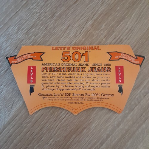 Levi original 501 - original, jeans
