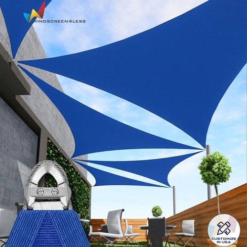 30ft blue equilateral - blue,