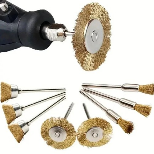 9pcs rotary brass - 9pcs,