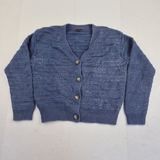 M&S Cardigan Medium Blue
