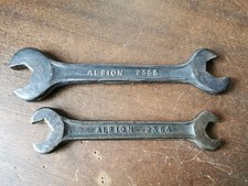 2 Vintage Albion agricultural /tractor /  machinery spanners Albion 2364 & 2365.