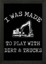 Excavator Operator Retro