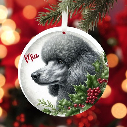 Personalised standard poodle - personalised,