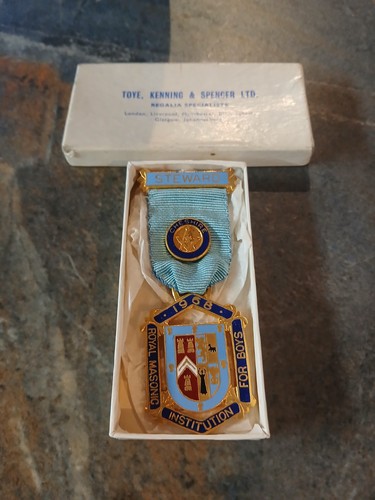 Vintage masonic medal royal - masonic,