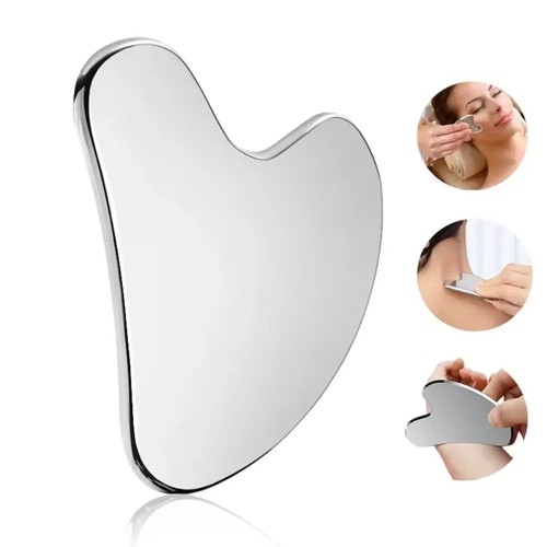 Jade gua sha - stone, face