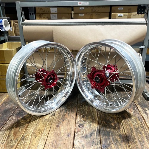 Supermoto wheel set - cr/f, 02-12