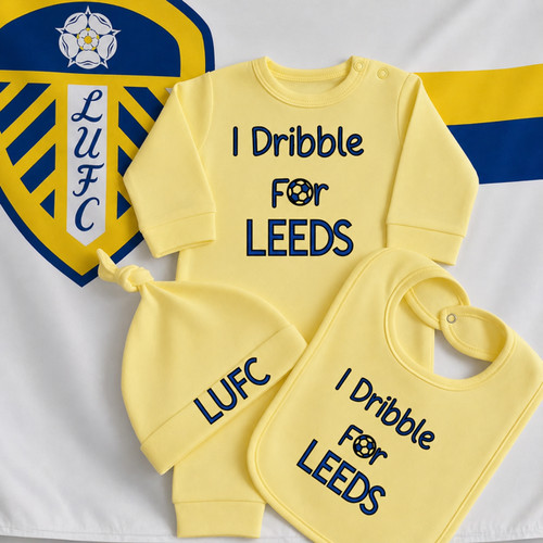 Leeds united baby romper - united,