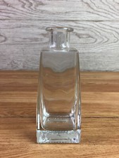 Clear Glass Square Based