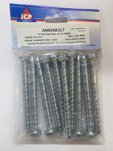 10x m10 100mm - head, multi