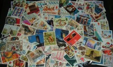 100 Used British Postage