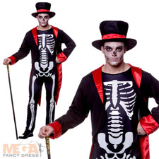 Mens Mr Skelebones Day of the