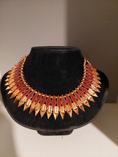 AMRITA SINGH Cleopatra style  statment  Bib Necklace