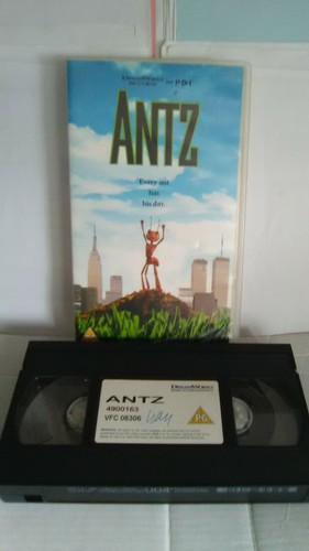 Antz vhs video tape - vhs,