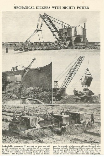 Mechanical diggers with mighty - with,