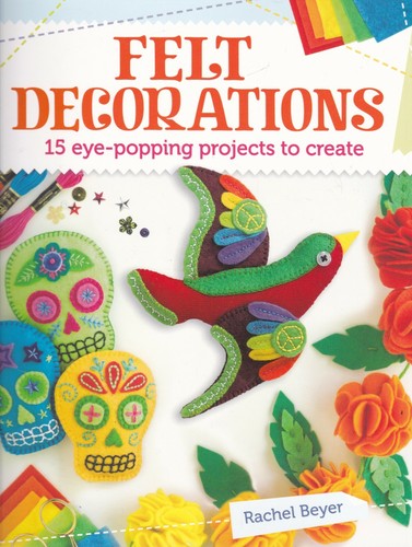 Felt decorations rachel - decorations, by