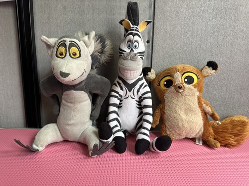 Madagascar plush bundle