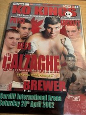 Boxing Program Joe Calzaghe Vs