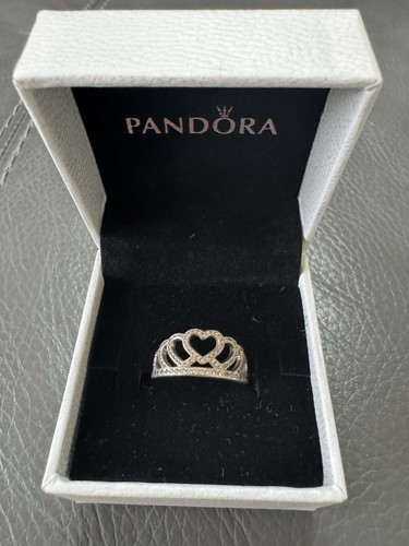 Pandora sparkling crown ring - crown,
