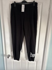 Pineapple black Cuff Women’s Joggers Size Large BNWT