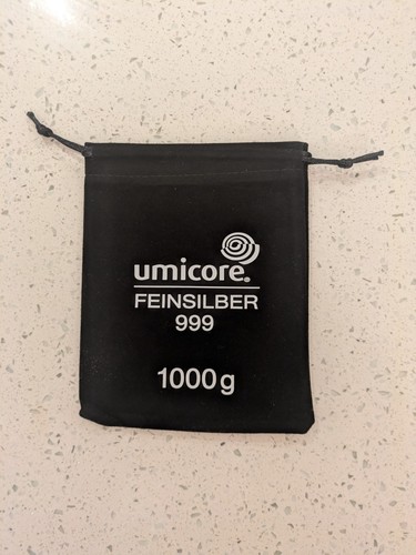 Black velvet pouch - velvet, 1kg