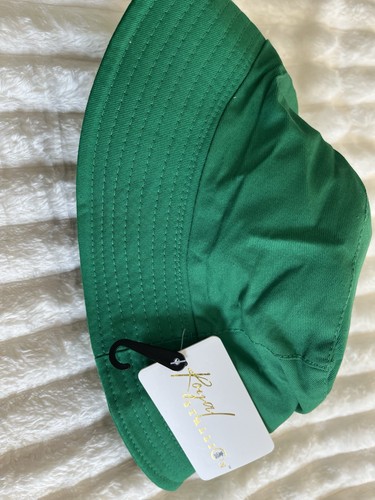 Funky green bucket hat - hat,, new