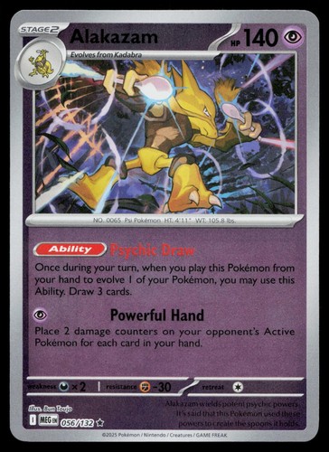Alakazam reverse mega - alakazam,