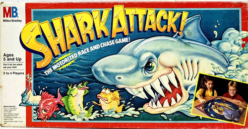 Shark attack milton bradley - attack,