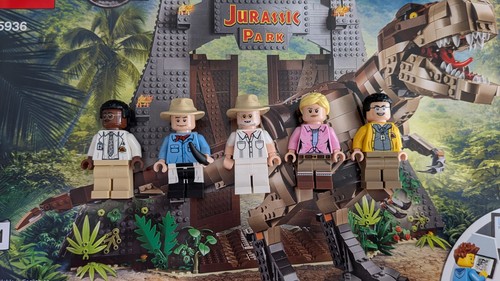Lego jurassic park rex - lego,