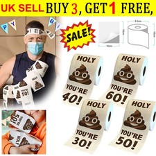 1x Funny Rolls Toilet Paper