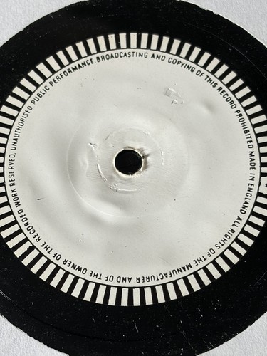 Bing crosby test pressing - bing,