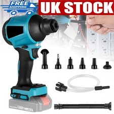 50000RPM Cordless Brushless Motor Dust Blower Air Blower for Makita 18V Battery