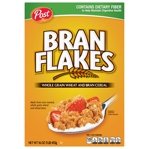 Bran flakes whole - whole, wheat