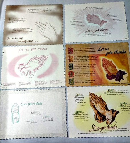 Placemats let give - placemats, thanks