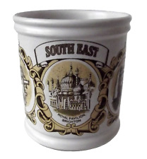 Denby Pottery Regional Series ½ Pint Mug Showing the South East in Stoneware
