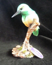 KINGFISHER  bird figurine