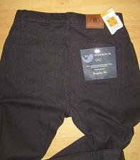 MEN'S JEANS GREY BLUE HARBOUR FIT STORMWEAR TROUSERS SIZE W30" L33" M & S