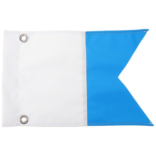 Reusable boat dive flag - dive,