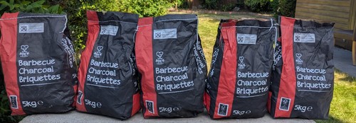 Big bbq briquettes - , 5