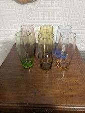 Vintage Set Of 6 Harlequin