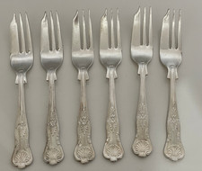 6 x Silver Plated Kings