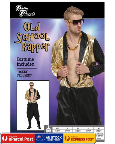 Ca2042 mens old school rapper - mens,