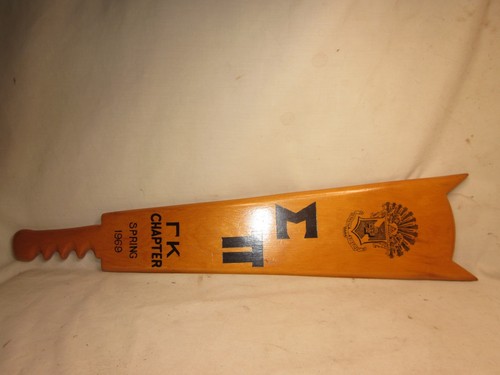 Vintage fraternity paddle - vintage,
