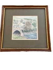 Vintage OOAK Watercolor