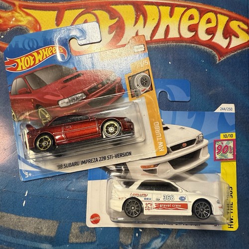 Hot wheels subaru impreza 22b - subaru,