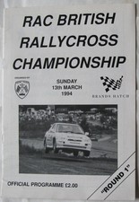 BRANDS HATCH 13 Mar 1994 RAC