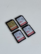 4 x SanDisk Pro 32GB  & 16GB