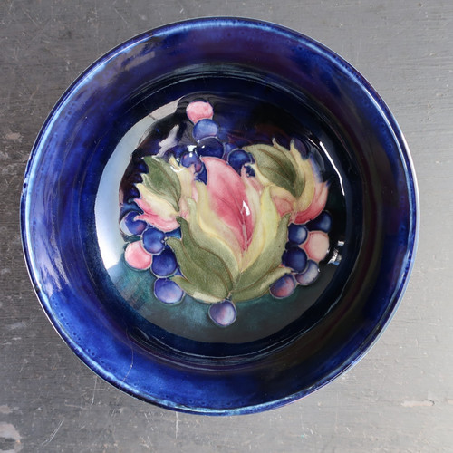William moorcroft pottery leaf - william,