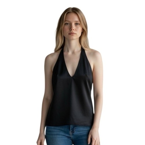 Cami nyc black silk backless - nyc,